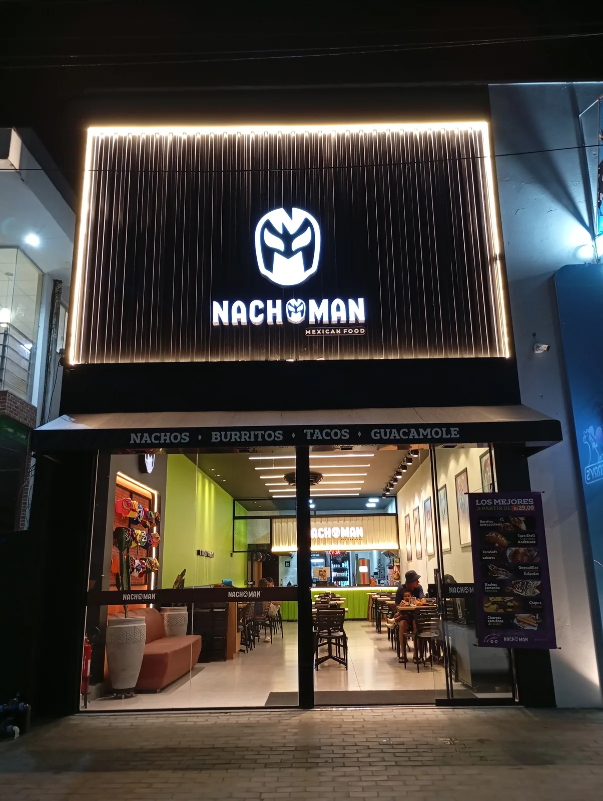 Unidade Nacho Man em Caldas Novas